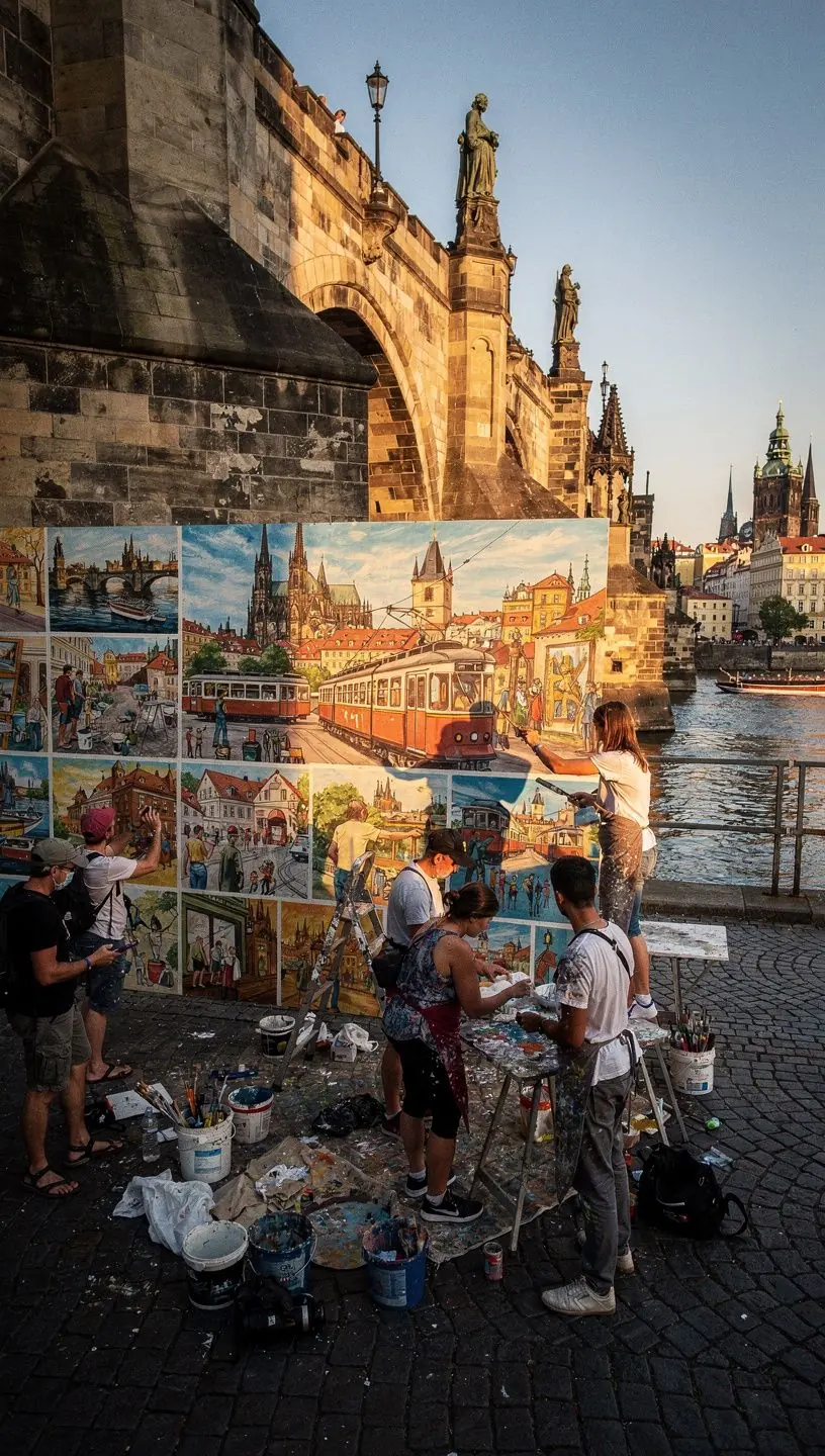 Modern office workspace